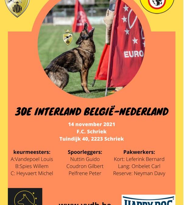 Interland IGP Nederland – België 13 november 2022 bij De Ypelaar VDH